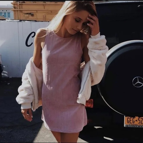 Pink Jenna Corduroy Dress - Picture 2 of 4